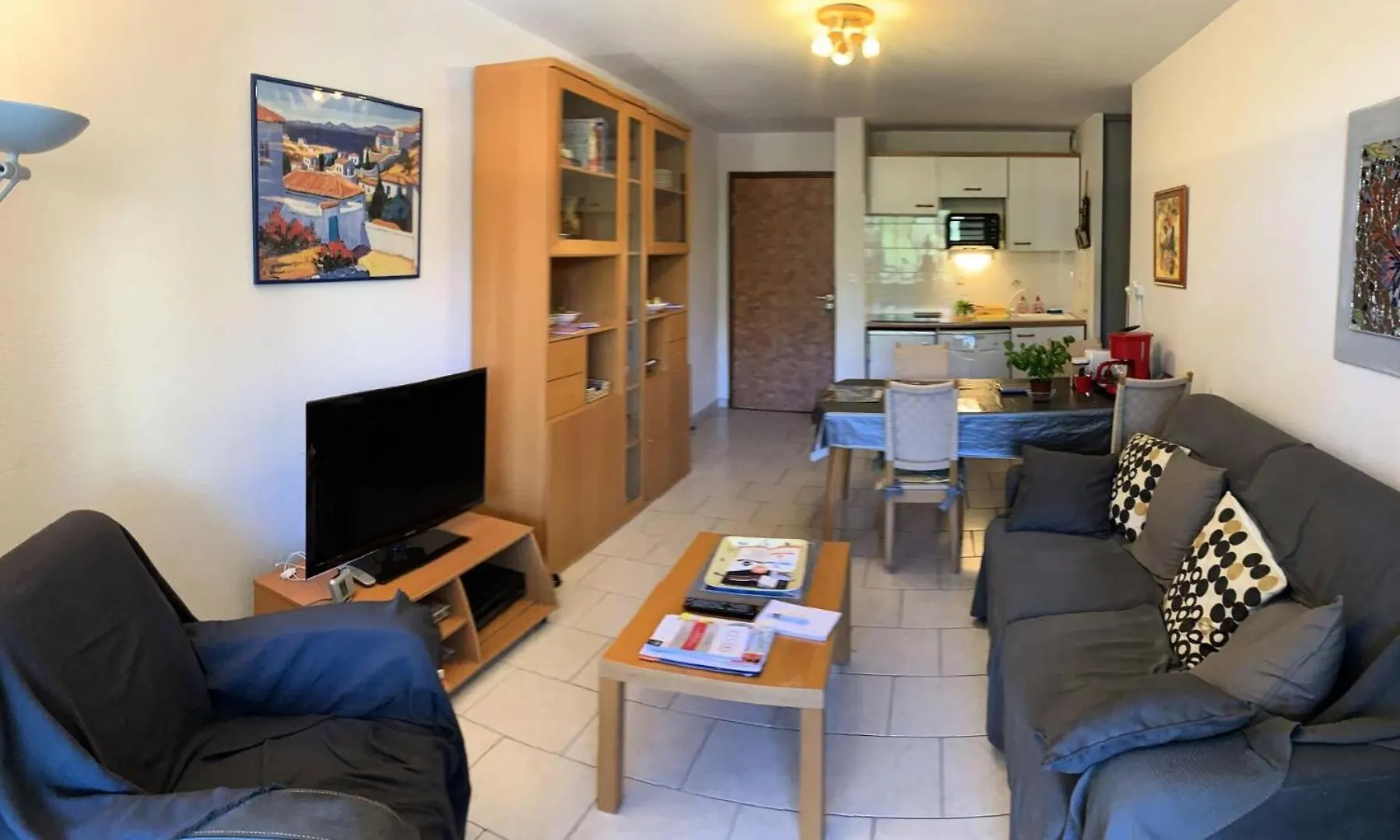 דירה סיס-פור-לה-פלאז' Residence Olivier - Appartement Front De Mer Dans Domaine Avec Piscine Mae-8764